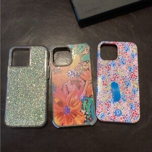 Loopy case Casetify & Casemate brand iPhone 13 Pro Max. All in great condition